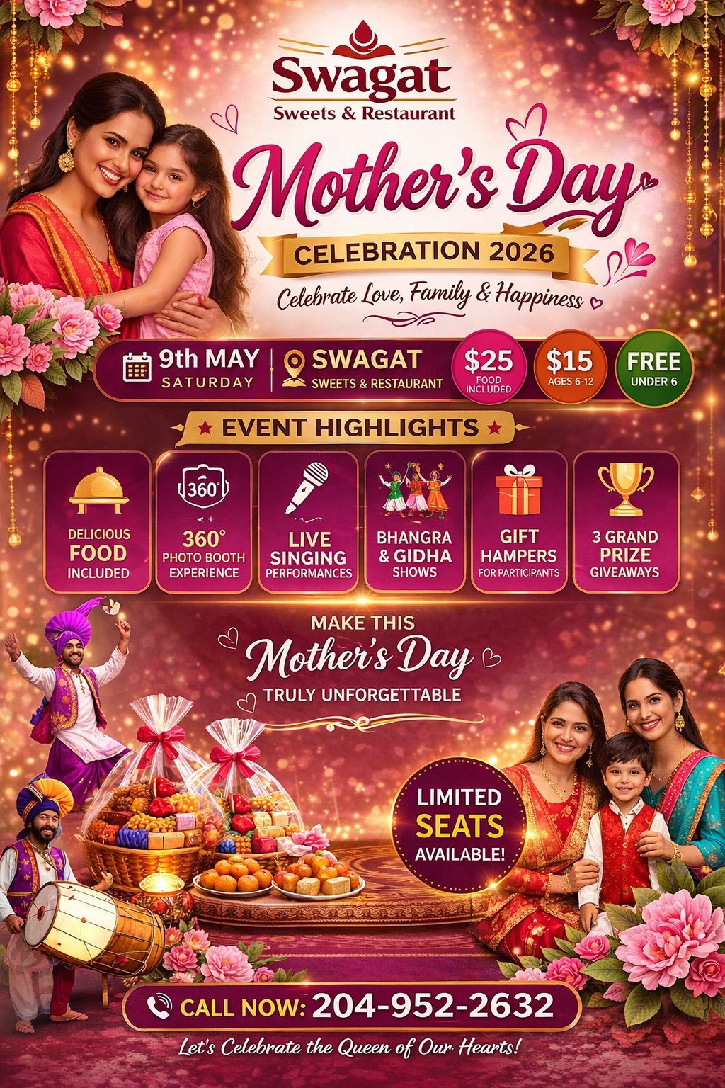 Swagat Sweets And Restaurant Special Offer - Indian & Punjabi Food Winnipeg